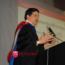 Congratulations Professor Andrew Vershon on Winning the Rutgers Class of 1930 Ernest E McMahon Award